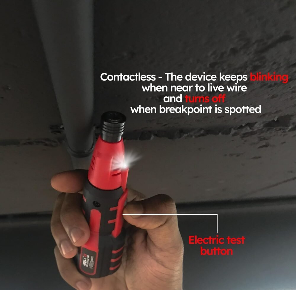 iBELL BS03-06 6.35mm Electric Screwdriver and Contactless Tester for Home - Image 3
